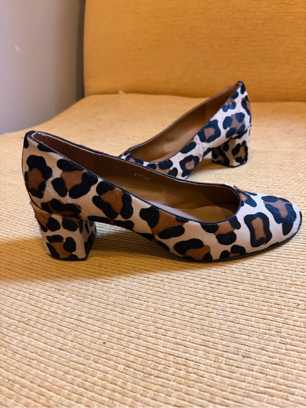 Margaux Leopard Print Heels - Picture 4 of 10
